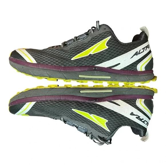 Altra Lone Peak 2.0 A2453-1 Women Gray Canvas Low Top Athletic Running Shoe 10.5 - Picture 3 of 12